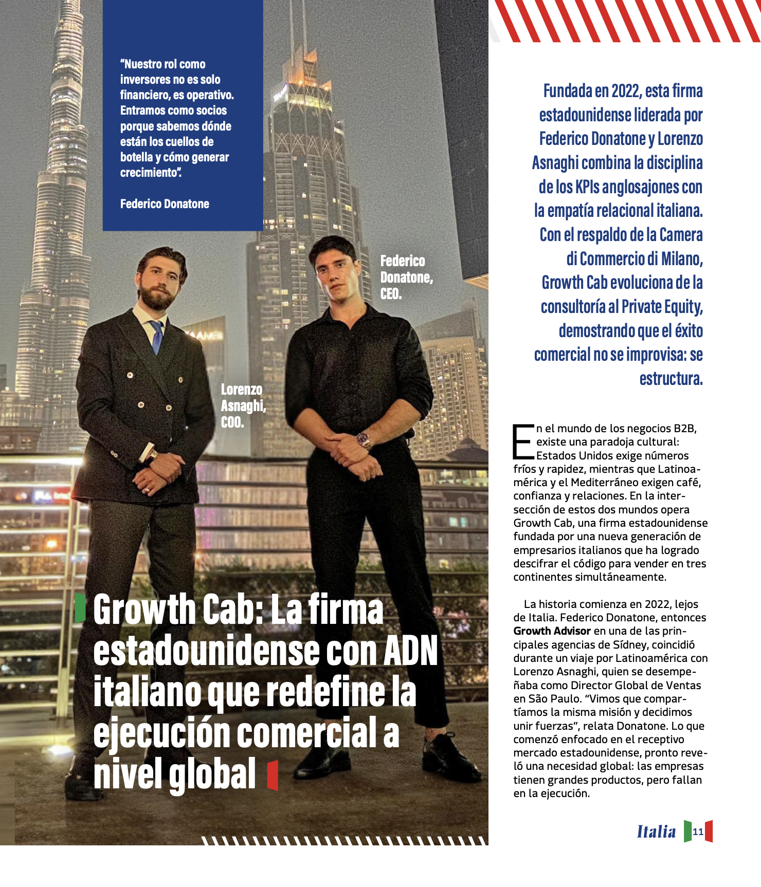 Growth Cab founders featured in press